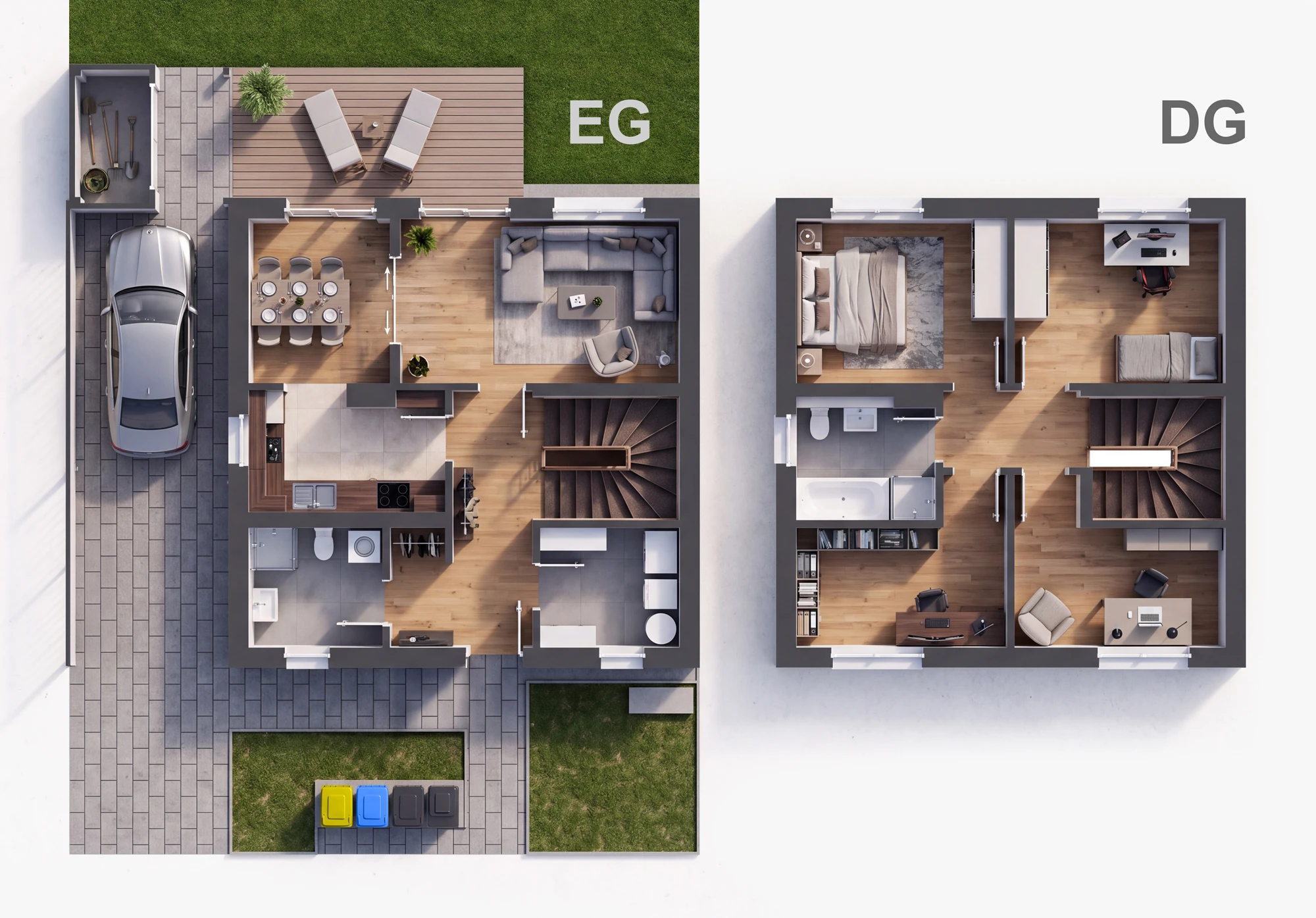 Grundriss Dachgeschoss